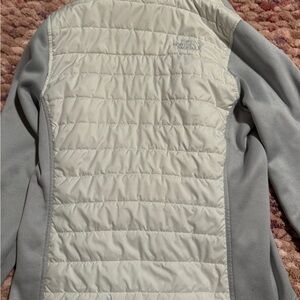 North Face white/grey jacket. Size Small very gently worn